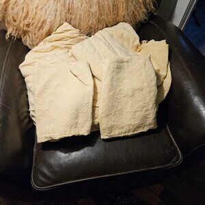 Pottery Barn Belgian Linen Sheet Set